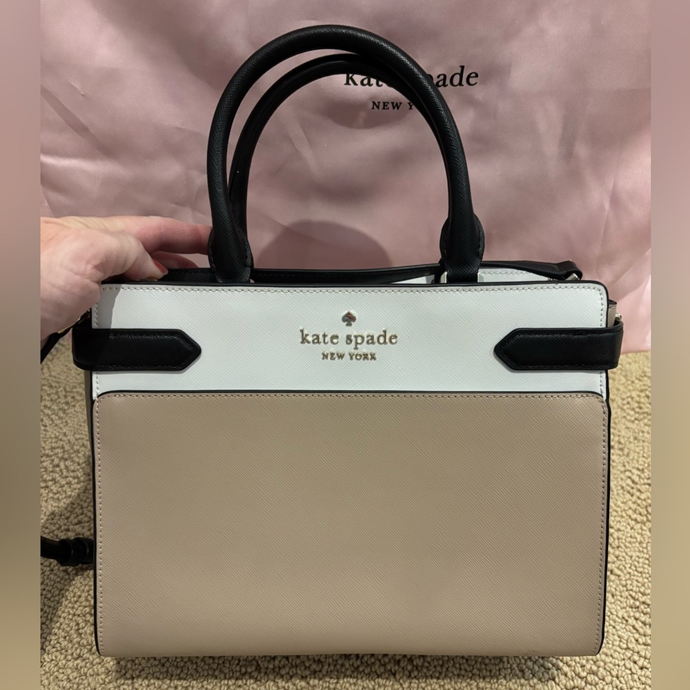 Kate Spade Beige and Black Women's Bag NEW
